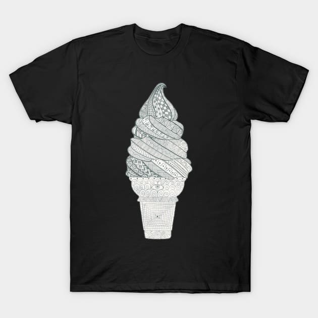 Ice cream in wonderland T-Shirt by obmik